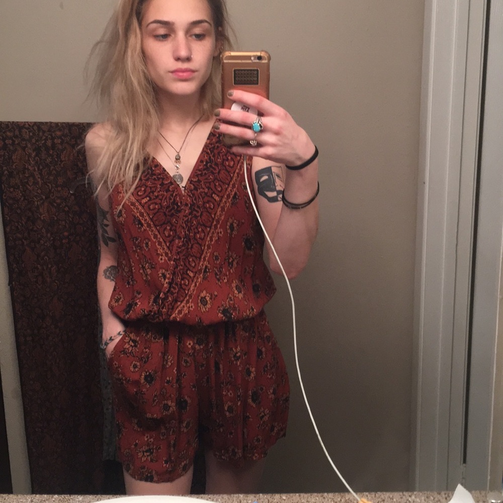 Floral Romper